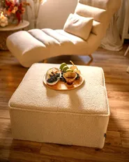 Ottoman AXEBO Boucle Beige_1172808