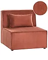 1-Seat Section LEMVIG Corduroy Golden Brown