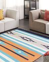 Tappeto kilim cotone multicolore 200 x 300 cm NORATUS_869442