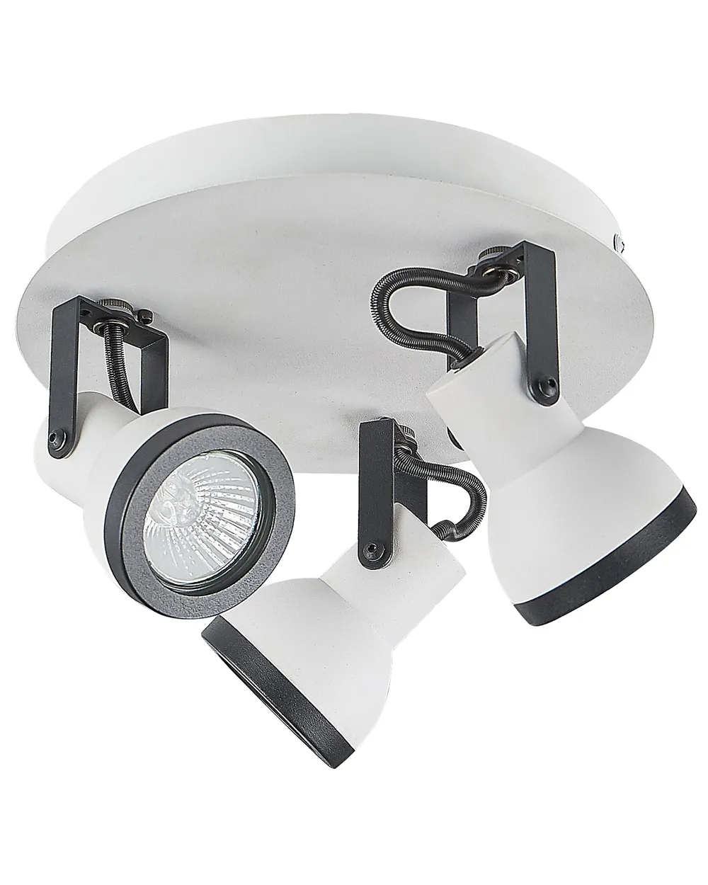 3 Light Spotlight BARO Adjustable Metal White_828917