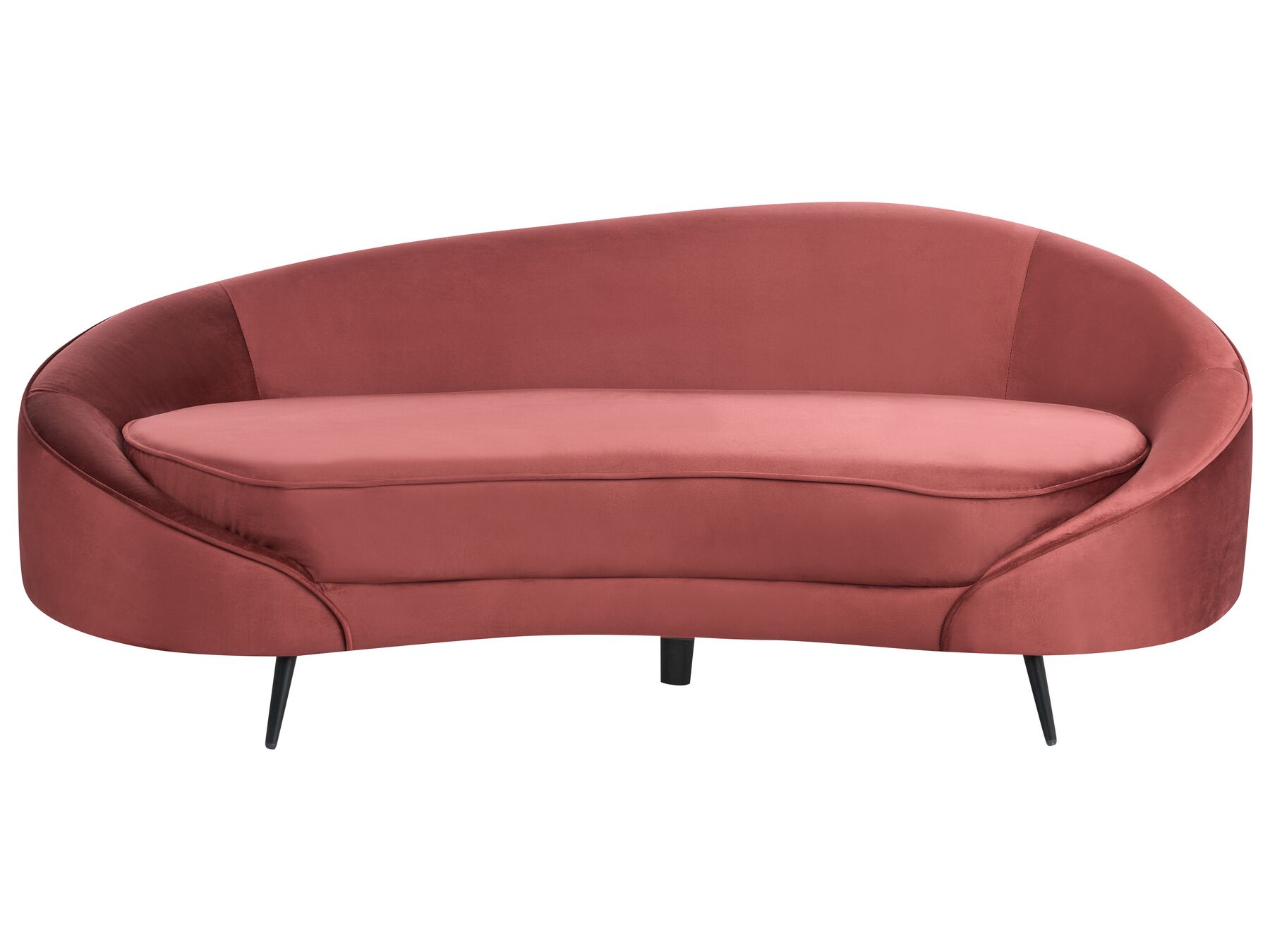 Velvet Sofa Red SAVAR_921554