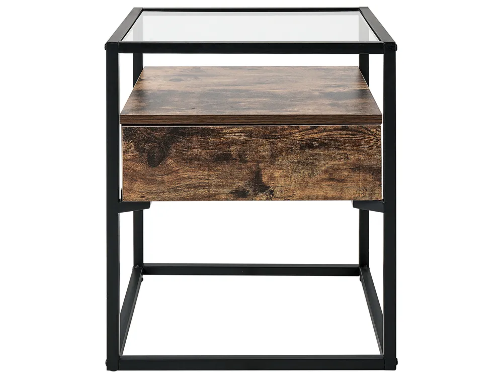 Side Table MAUK Dark Brown_829044