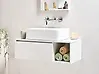 Wall Mounted Vanity Unit RUPANCO 80 cm White