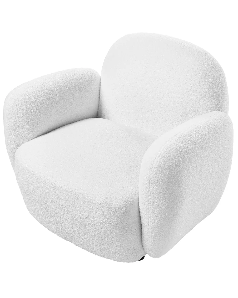 Fotel JULE Boucle Złamana biel_1144900