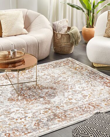 Area Rug 160 x 230 cm Beige and Brown VAYK