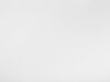 Cama con somier de poliéster blanco/plateado 90 x 200 cm METZ_798658