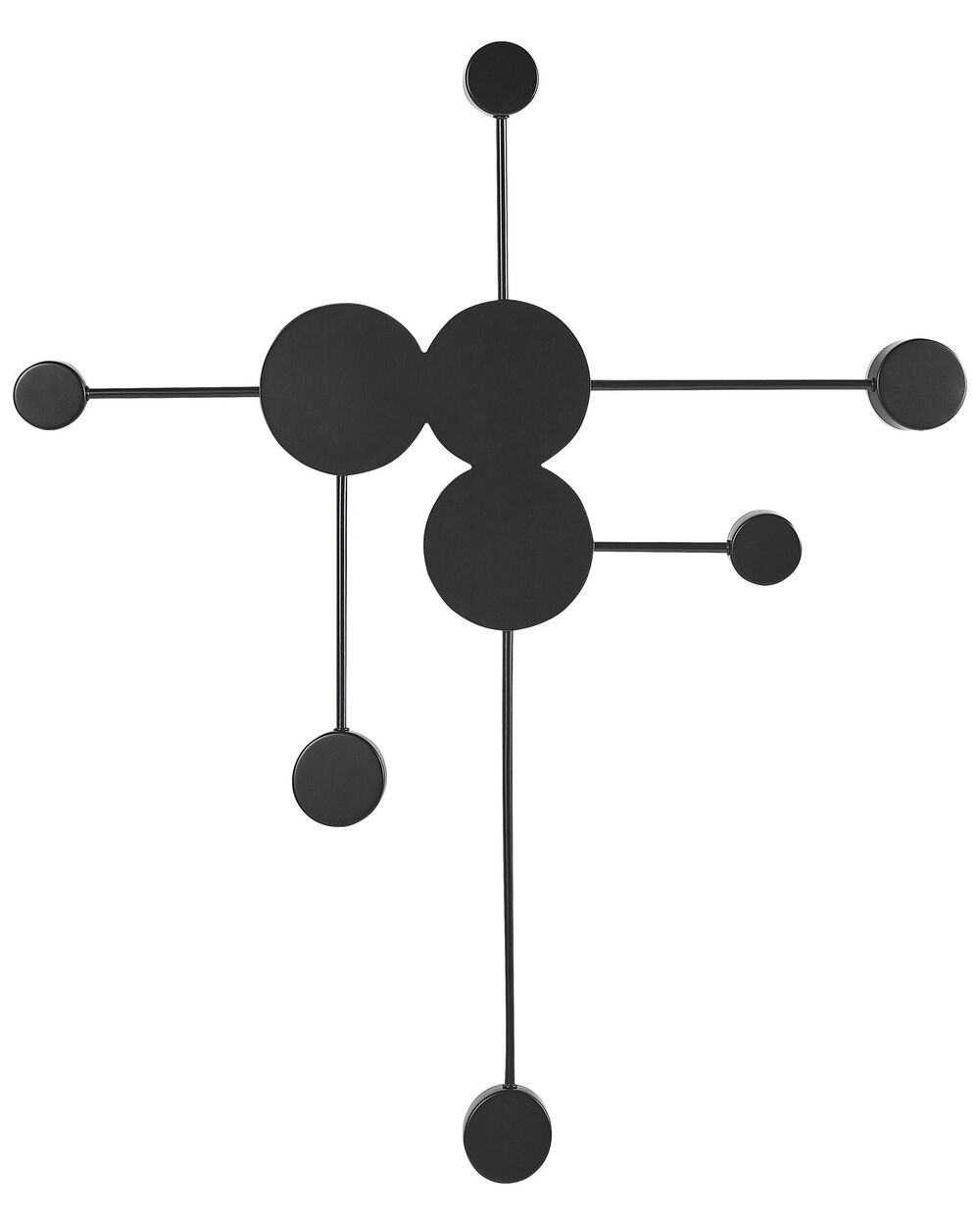 LED-væglampe MARIATO Metal Sort