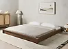 Bed without Headboard Wood ANTRAS 180 x 200 cm (EU Super King) Dark Brown