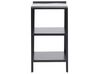 Steel Outdoor Kitchen Island 50 x 50 x 92 Black VILAMA_872386