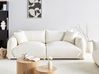 Sofa dla 3 osób LUVOS Boucle Złamana biel