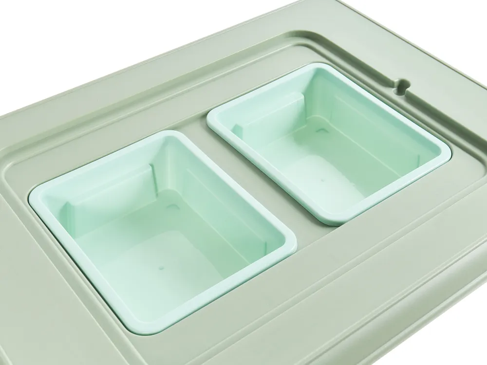 Mesa infantil com cadeiras BONDO Verde_1124398