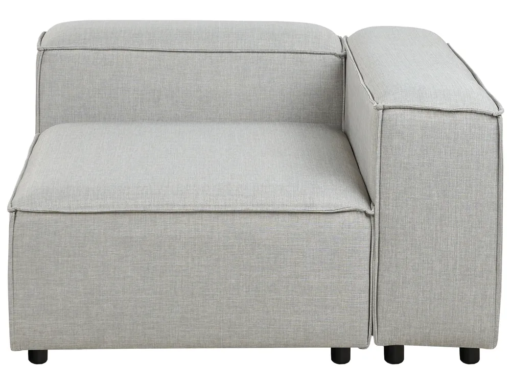 Corner Seat ARDAL Fabric Light Grey Left Hand