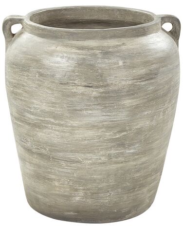 Terracotta Plant Pot ⌀ 40 cm Grey KERRIA