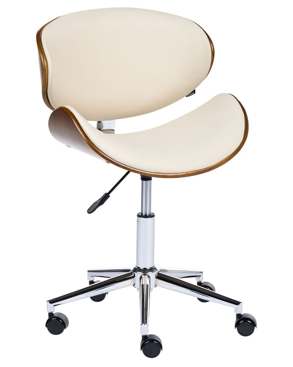 Sedia da scrivania ROTTERDAM Pelle sintetica Beige chiaro