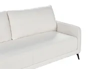 Sofa Bed 3 Seater HEMING Boucle Off-White_953515