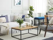 Coffee Table PROVO Teak Wood Brown_820064