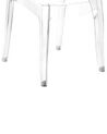 Set of 2 Dining Chairs Transparent WESTBRIDGE_844666