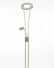 LED Stehlampe KENNET  mit Dimmer Metall Messing_1176706