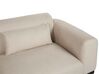 2 Seater Faux Linen Sofa Beige MALMOS _930887