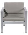 Aluminium Garden Armchair Dark Grey SALERNO_679443