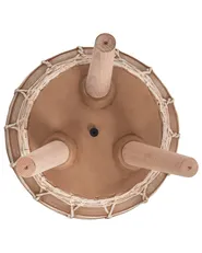Donica na nóżkach DARMERA 30 cm Jasnobrązowy_937326