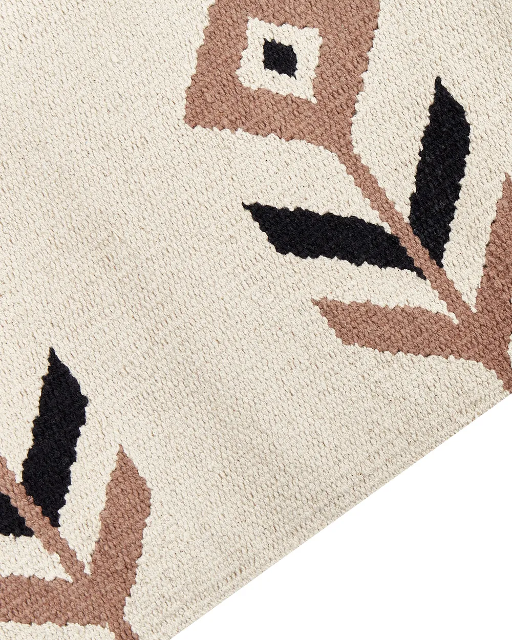 Dywan NIAVAN Beżowy 200 x 300 cm Kilim Bawełna_869971