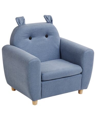 Fotel dziecięcy niebieski MARIBO