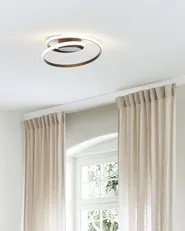 LED Ceiling Lamp NARYN Metal Black_841421