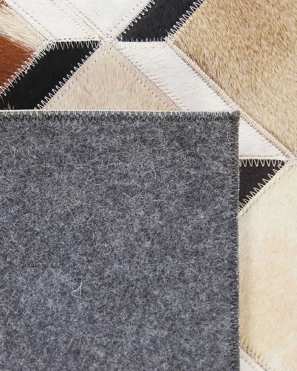 Rug SERINOVA Brown 160 x 230 cm Leather_780620