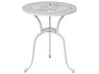 Metal Garden Bistro Set White TRIORA/DASCIO_931831