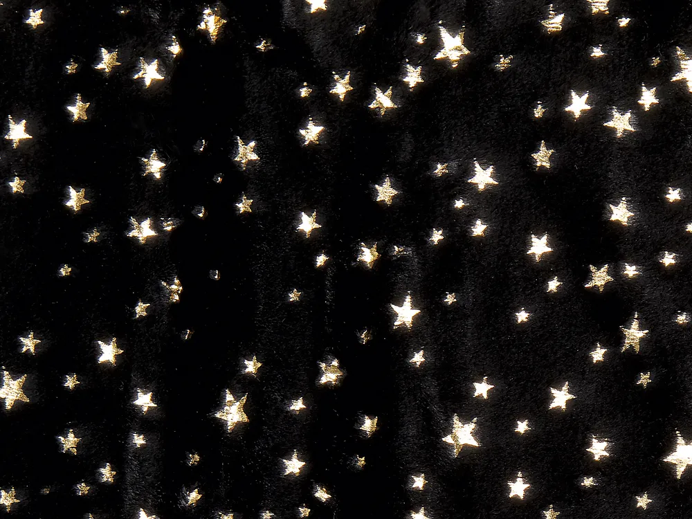 Kuscheldecke ALAZEYA 150 x 200 cm Schwarz_820196
