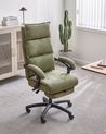 Executive Chair EATON Chenille Green