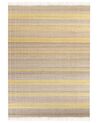 Jutový koberec 160 x 300 cm béžová/žltá TALPUR_850043