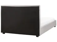 Bed with Storage Drawers LA ROCHELLE Fabric Light Grey 140 x 200 cm (EU Double)_744805