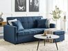 3-Sitzer Schlafsofa marineblau GLOMMA_928634