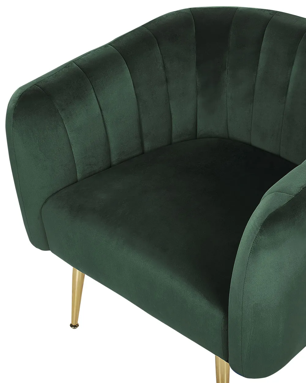 Armchair LACONIA Velvet Dark Green