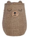 Seagrass Wicker Bear Basket Natural FULAN_838103