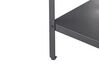 Steel Outdoor Kitchen Island 80 x 50 x 92 Black VILAMA_872422