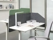 Divisorio da scrivania FOLDY 120 x 50 cm Grigio scuro_1078740