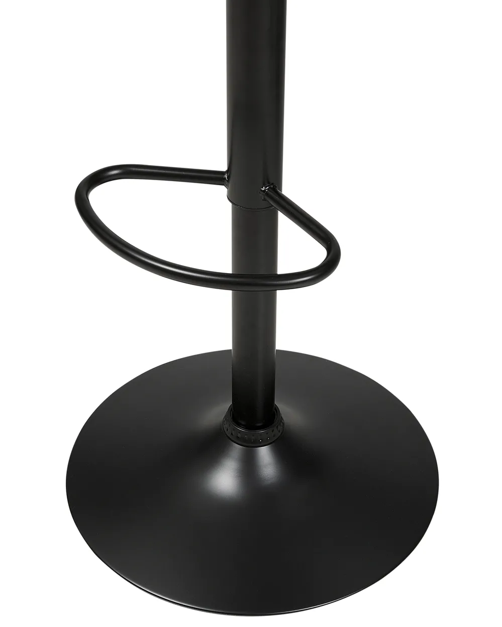Haloyo® Set di 2 sedie da bar, seggioloni, altezza regolabile, struttura in metallo, girevoli, nere