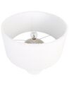 Lámpara de mesa de bouclé blanco LALANA_906219