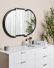 Wall Mirror MICHERY 60 cm 90 cm Black_915580