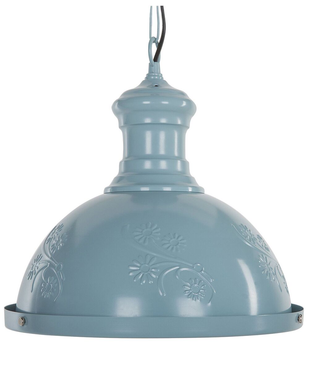 Lampe suspension DIDESSA Métal Bleu