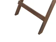 Bistro Set Folding AMANTEA Acacia Wood Dark Brown_871669