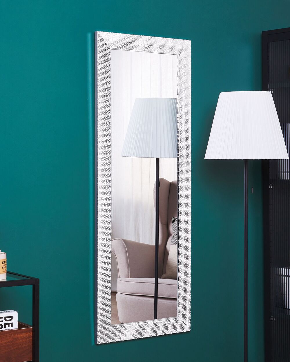 Miroir MERVENT 50 cm 130 cm Blanc