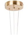 Metal LED Pendant Lamp Gold PALUN_934387