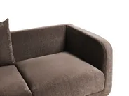 Sofa 2 Seater GIMO Chenille Dark Brown_1036265