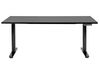 Elektricky nastaviteľný písací stôl 160 x 72 cm čierny DESTINAS_899691