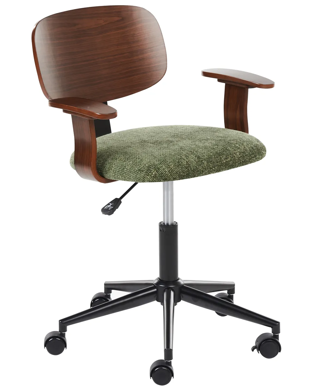 Desk Chair GUNNISON Fabric Green - Main Image