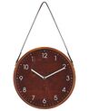 Reloj de pared marrón ø26 cm RENENS_784476